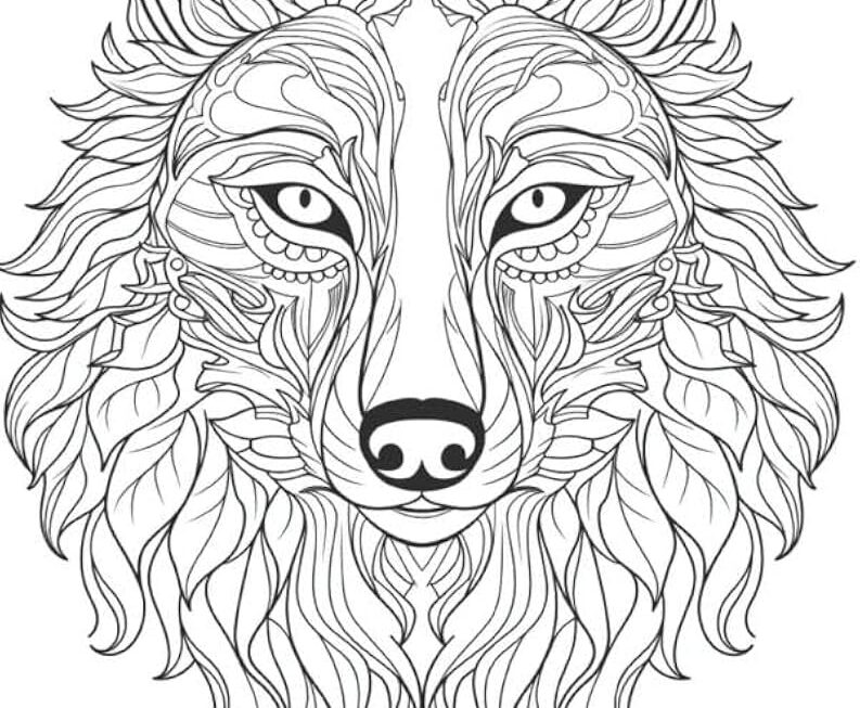 Amazon Mandala Wolves Coloring Pages For Adults Coloring Book For Adults Printable Stress Relief Anxiety Relief Gift Color Book Coloring Sheets Coloration By I Intricate Mandala Patterns For Adults 9798867452650 Stonely