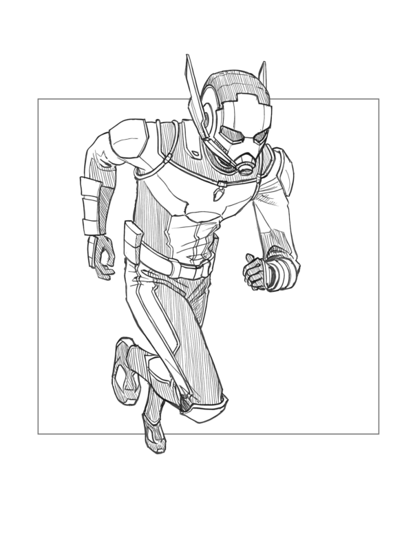 Ant Man Printable Coloring Pages