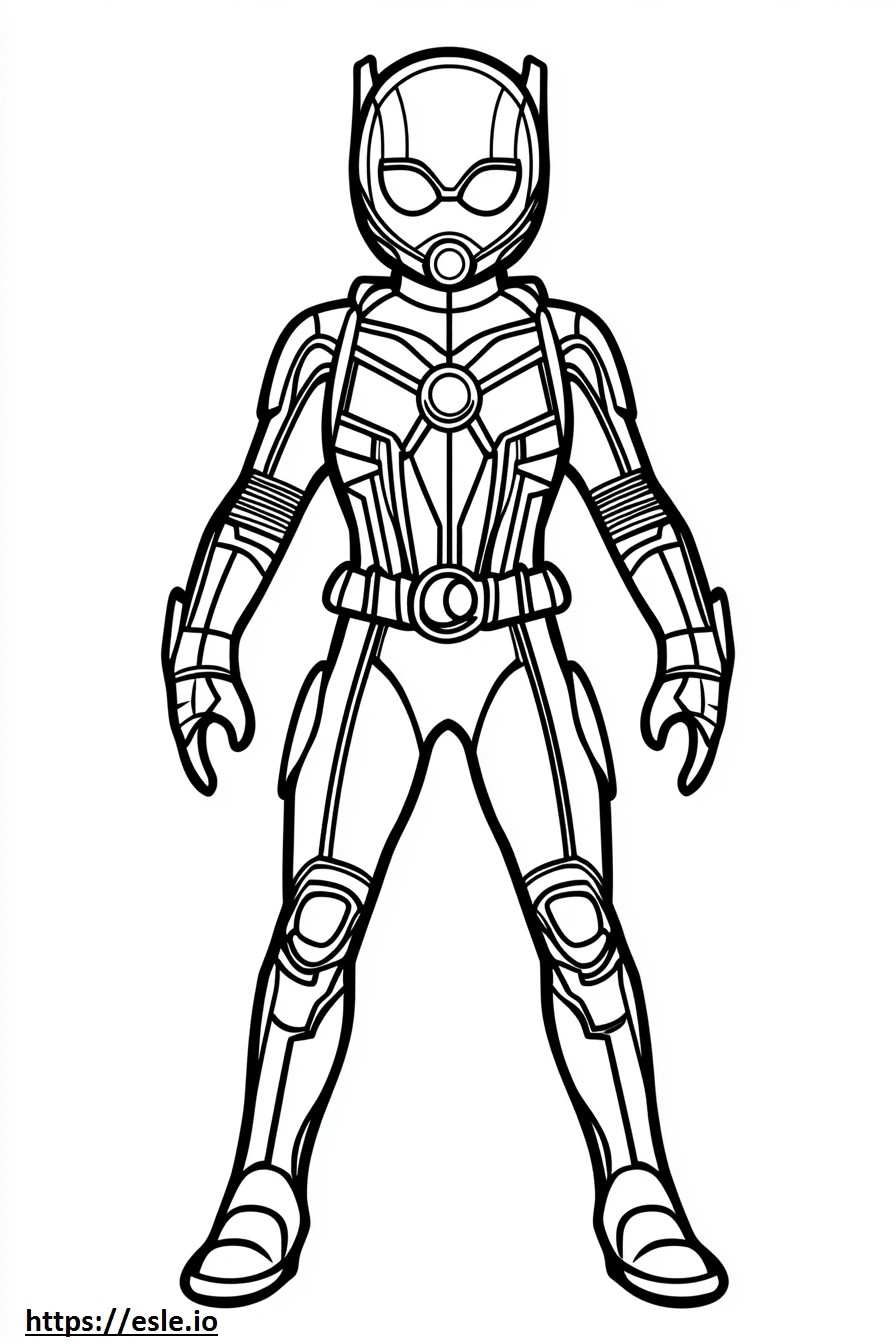 Ant Man Printable Coloring Pages
