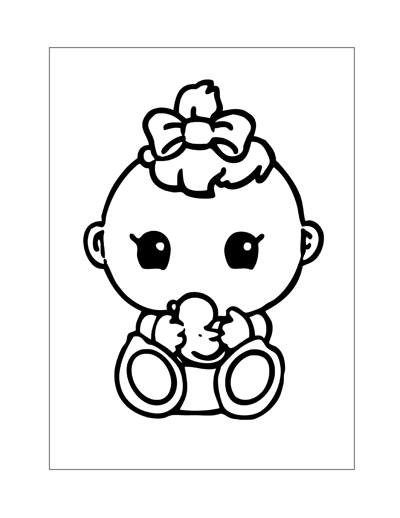 Baby Coloring Pages Printable Coloring Pages FREE