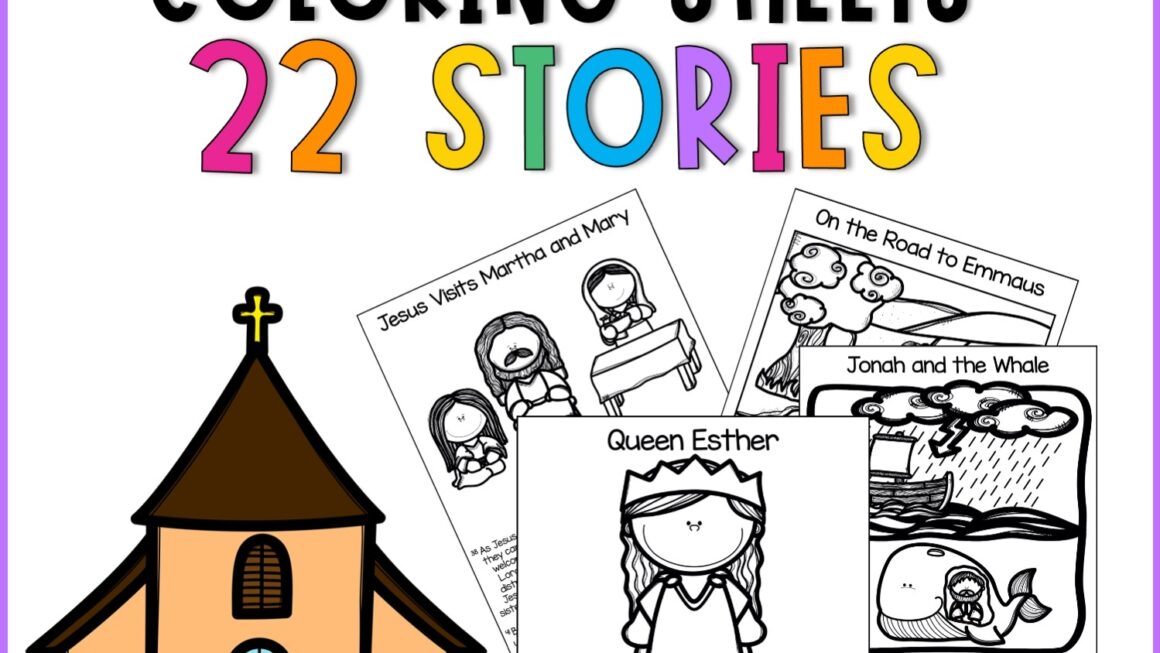 Bible Story Coloring Pages Made By Teachers