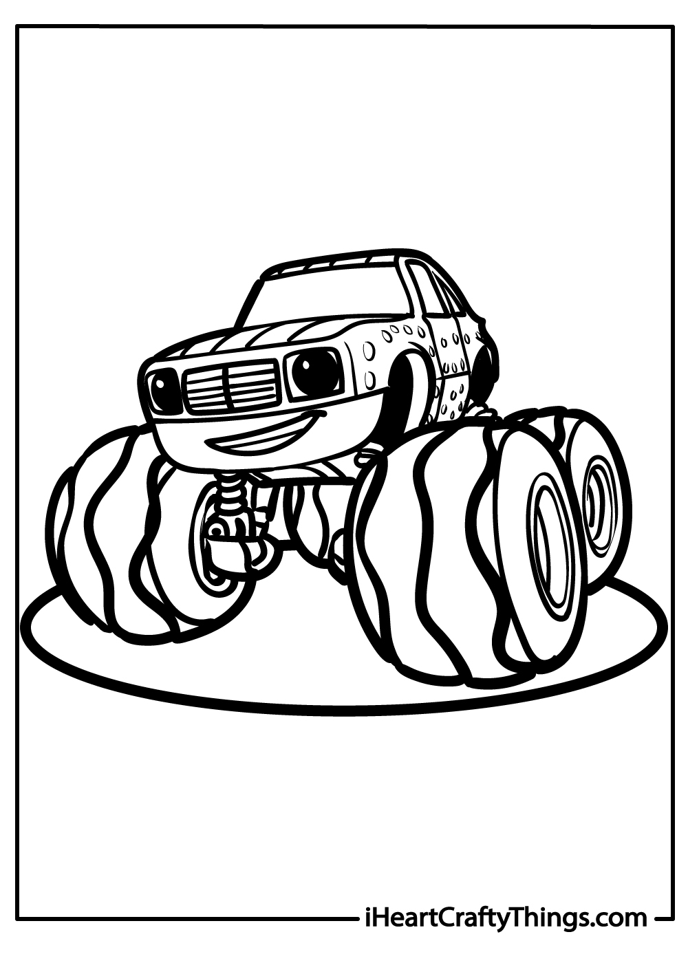 Blaze Coloring Pages 15 Free Printables 
