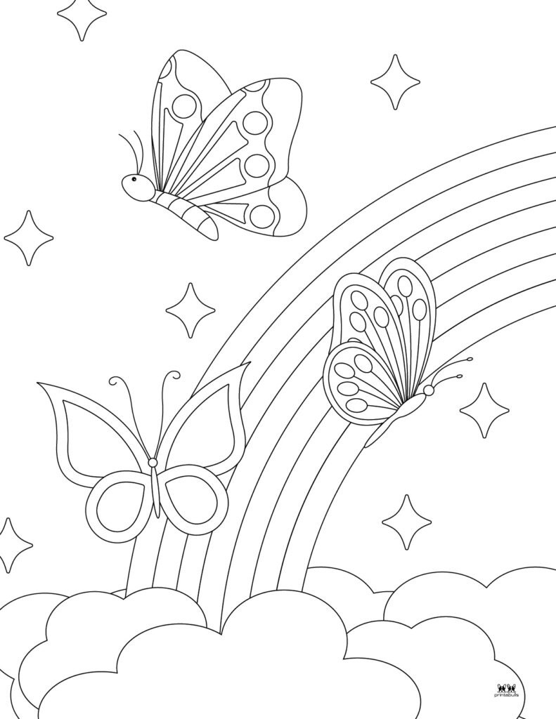 Butterfly Coloring Pages 50 FREE Pages Printabulls