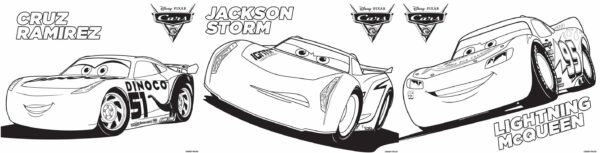 Cars 3 Printable Coloring Pages
