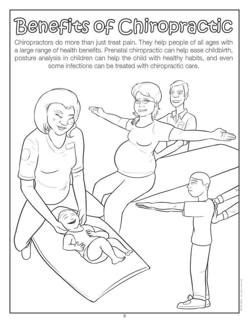 Free Printable Chiropractic Coloring Pages