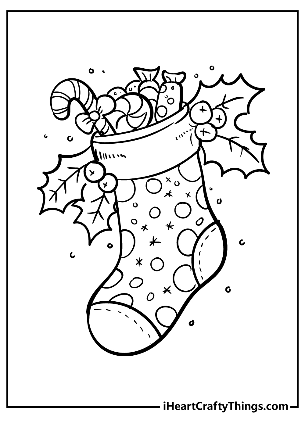 Cute Christmas Coloring Pages Printable