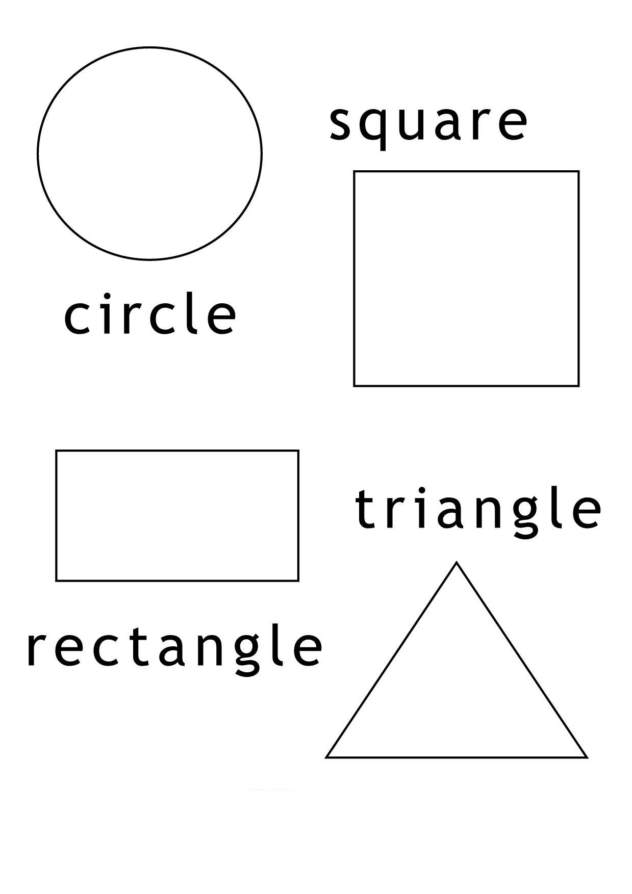 Coloring Pages Different Geometric Shapes Coloring Pages