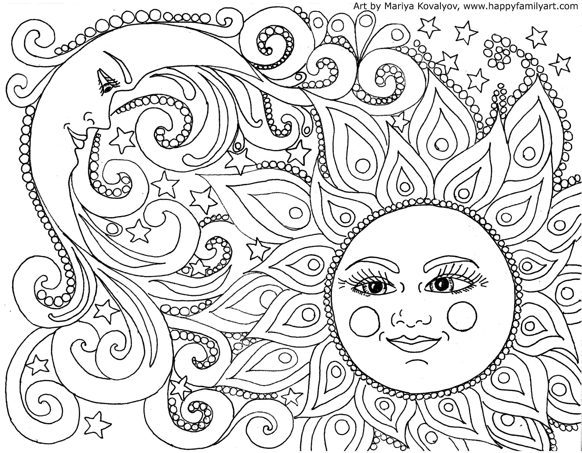 Color Pages For Adults Printable
