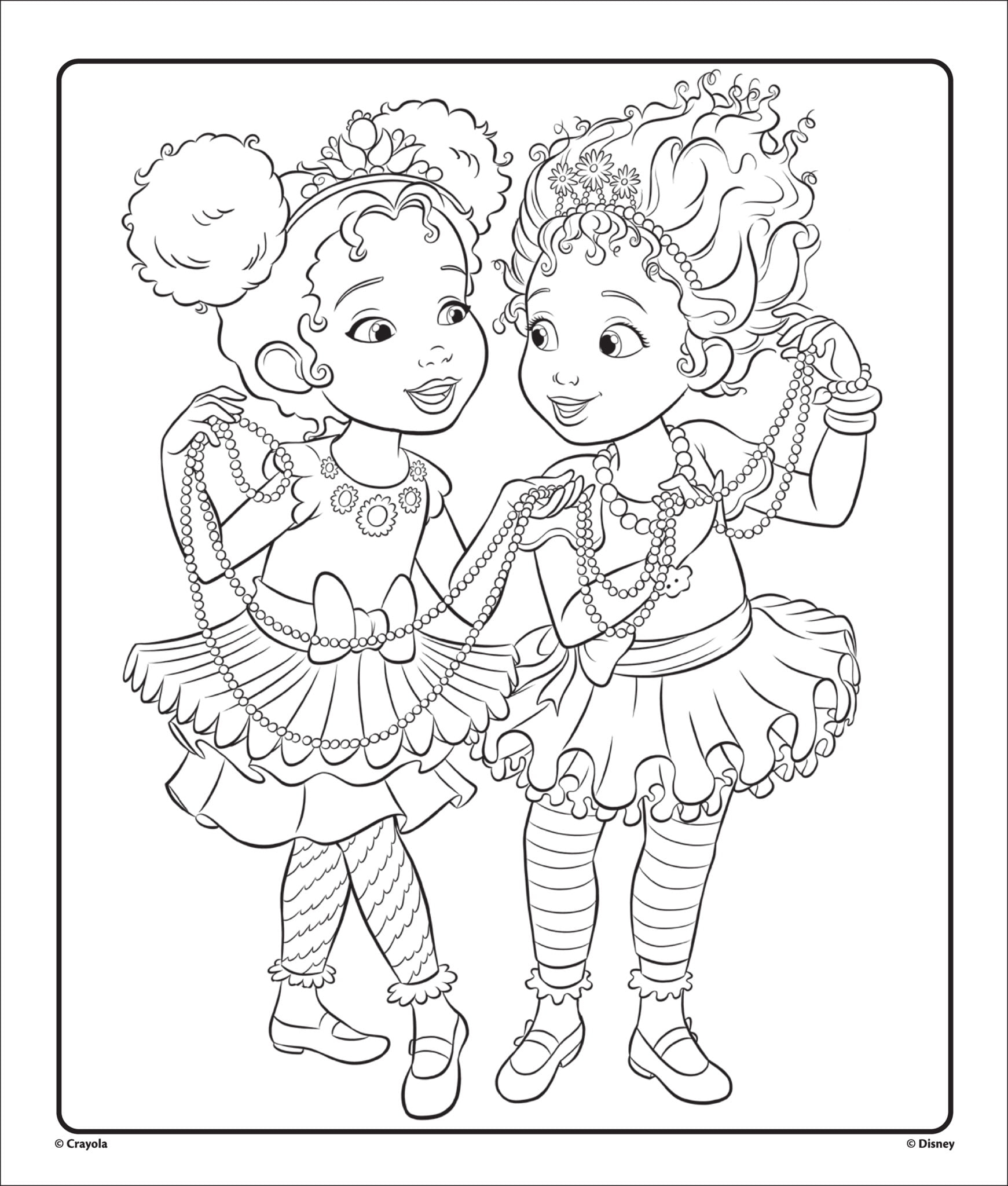 Crayola Fancy Nancy s Color And Sticker Activity Book With 32 Pages And 50 Stickers Walmart