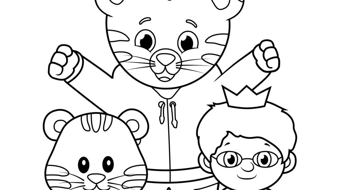 Daniel Tiger s Neighborhood Coloring Pages Free Printable PDFs WakeTheKids