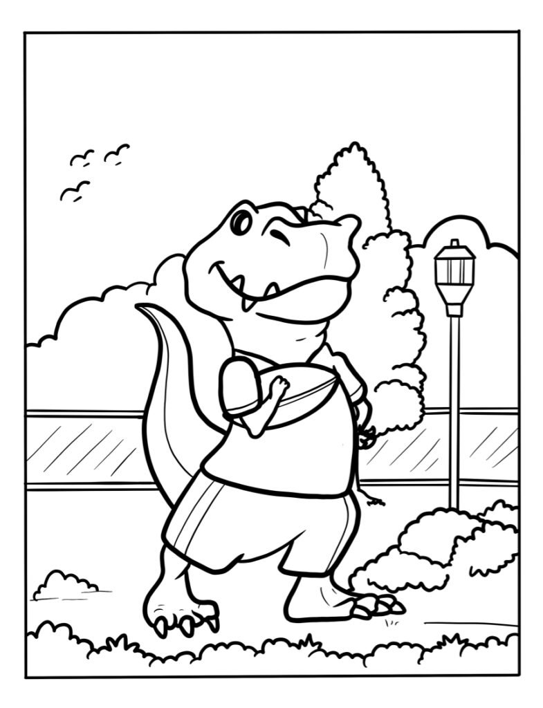 Free Printable Football Coloring Pages