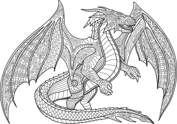 Dragon Coloring Pages Printable