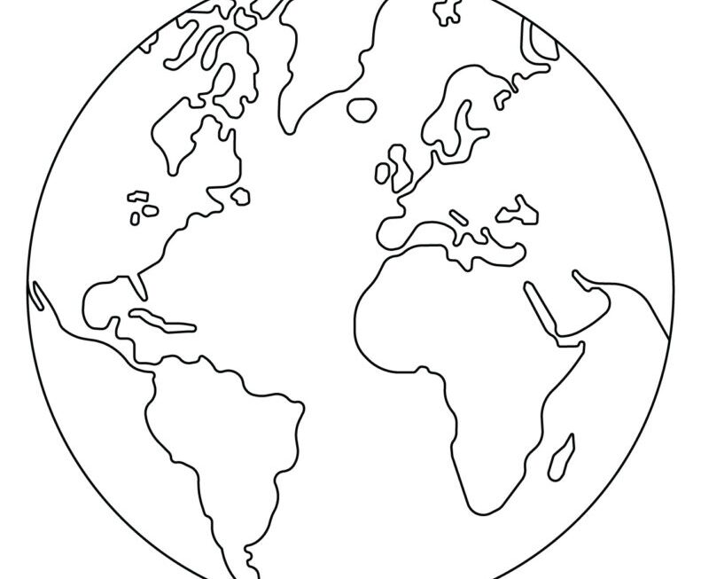 Earth Coloring Pages 25 FREE Pages Printabulls