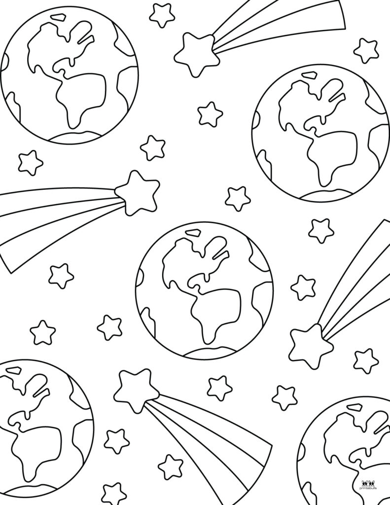 Earth Coloring Pages 25 FREE Pages Printabulls