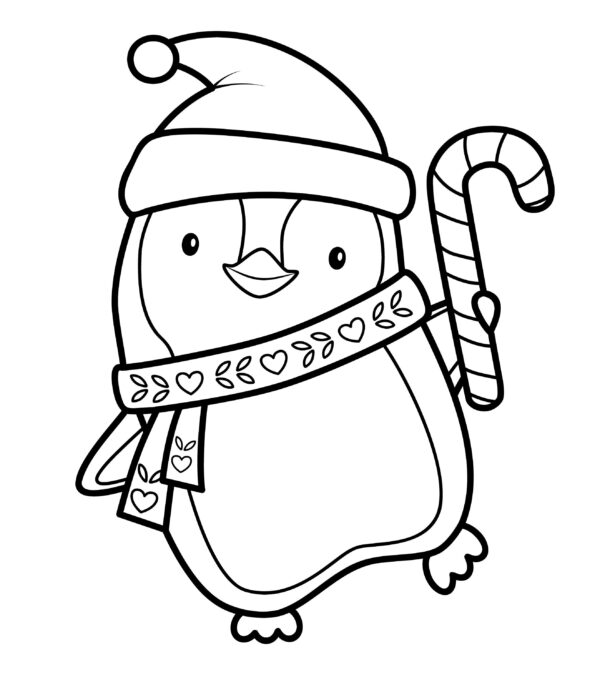 Christmas Coloring Pages Printable Cute