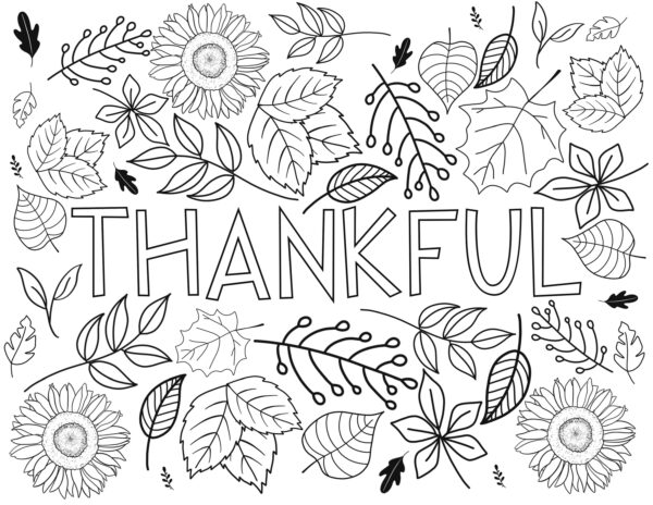 Fall Coloring Pages Printable