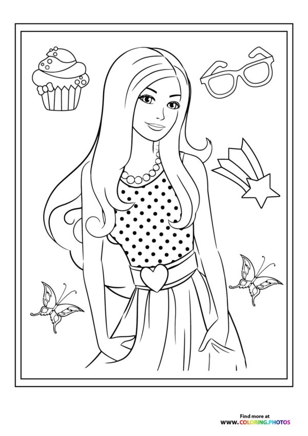 Printable Color Pages For Girls