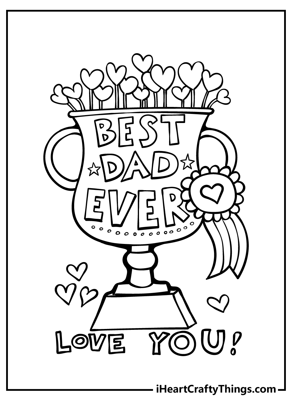Fathers Day Coloring Pages Printable