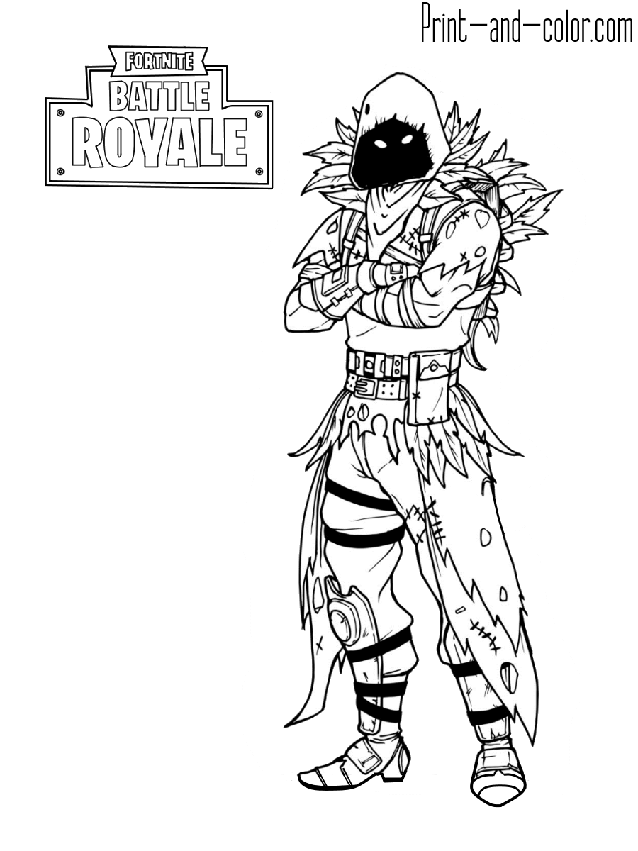 Fortnite Printable Coloring Pages