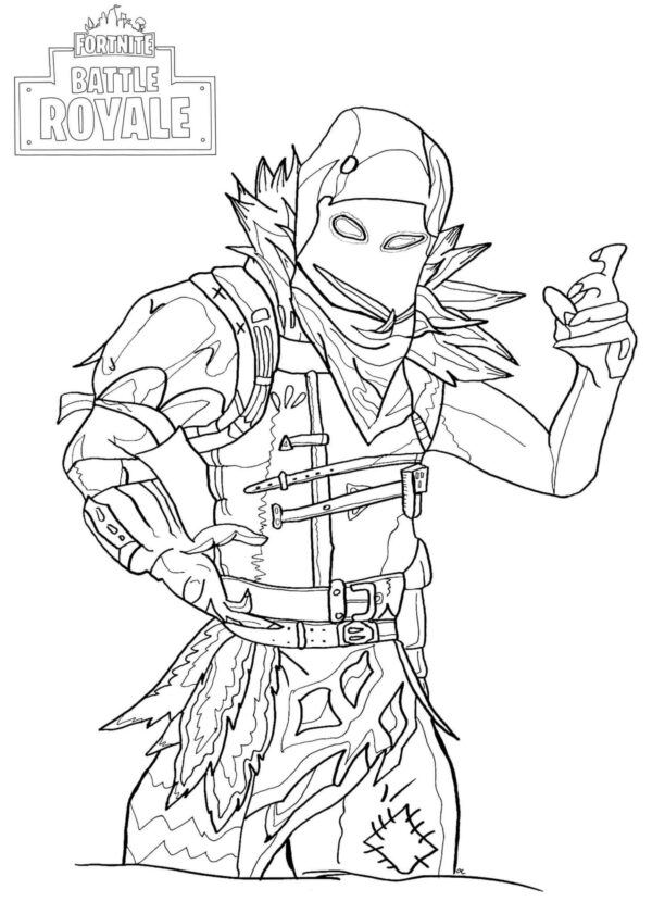 Fortnite Coloring Pages Printable Ragnarok