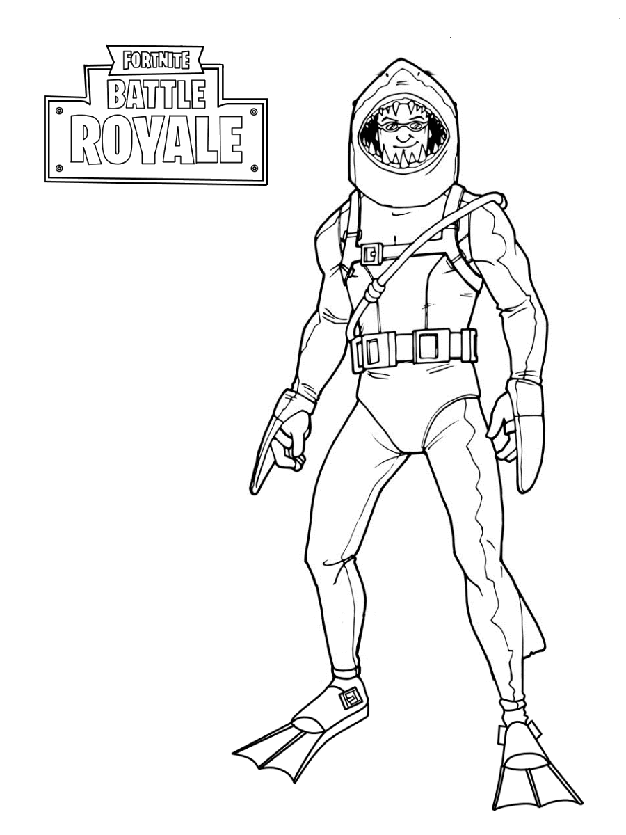 Fortnite Coloring Pages Printable Coloring Pages FREE