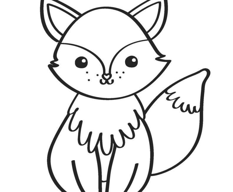 Free And Printable Forest Animals Coloring Pages For Kids