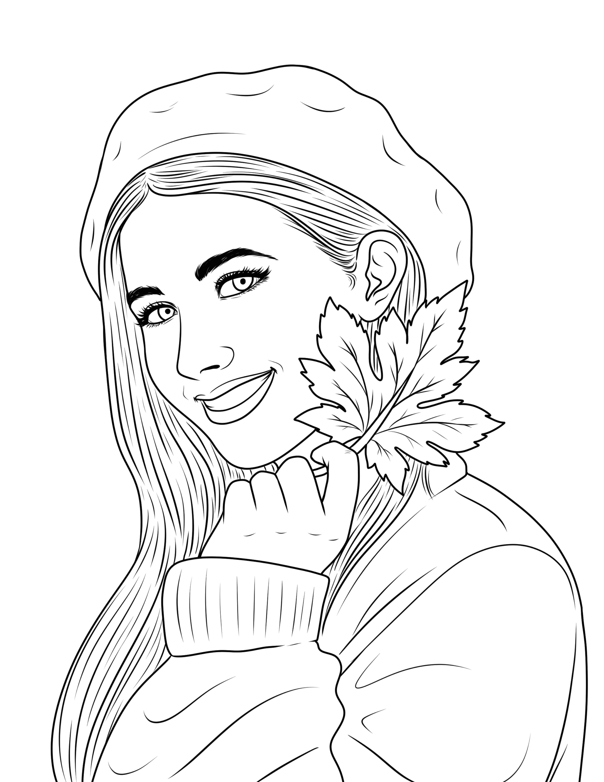 Free Fashion Coloring Pages Sweet Kids Home
