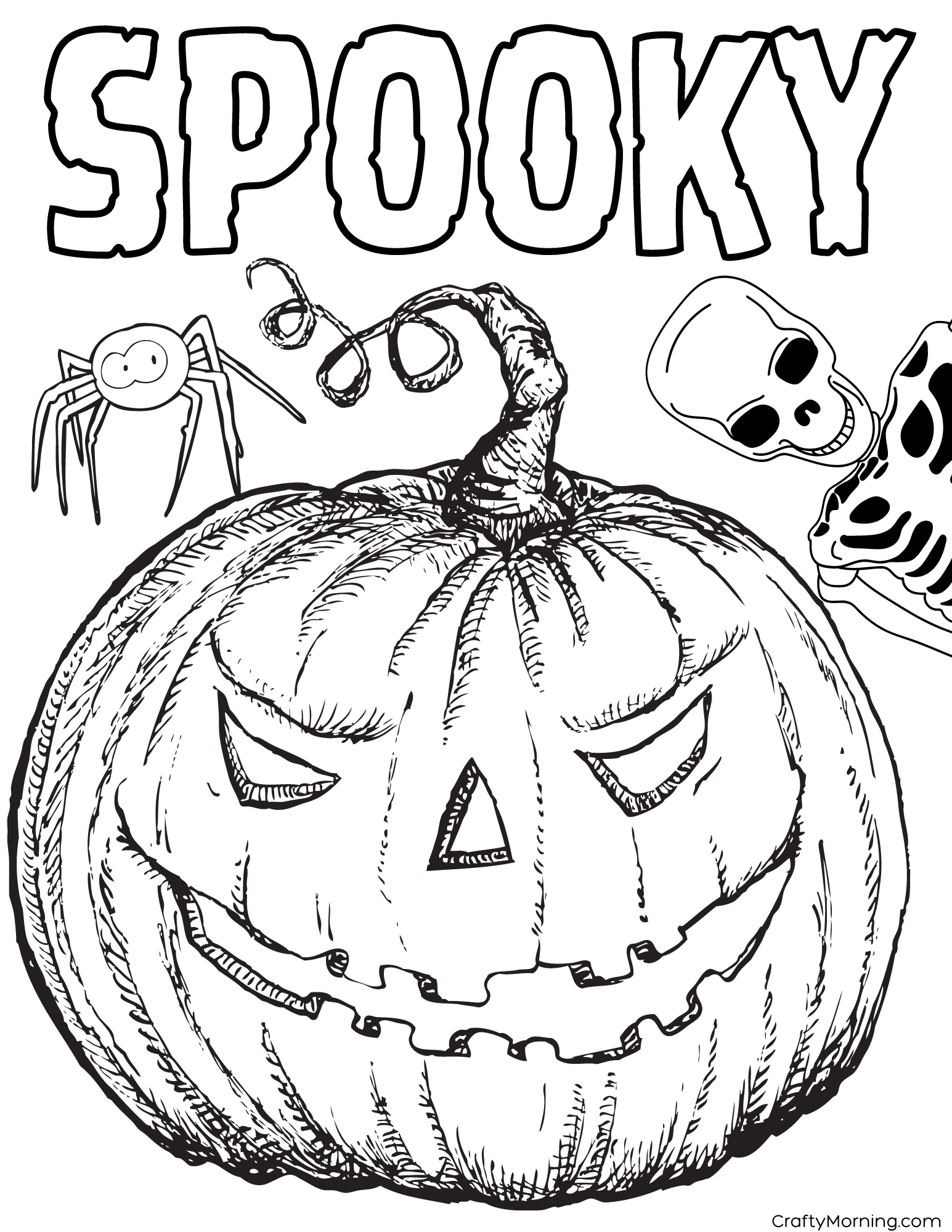Printable Coloring Pages Halloween