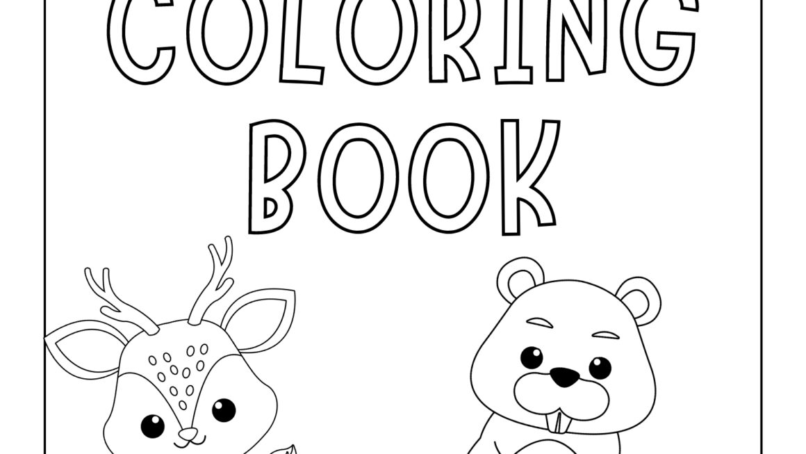 FREE Printable Animals Coloring Book April Golightly