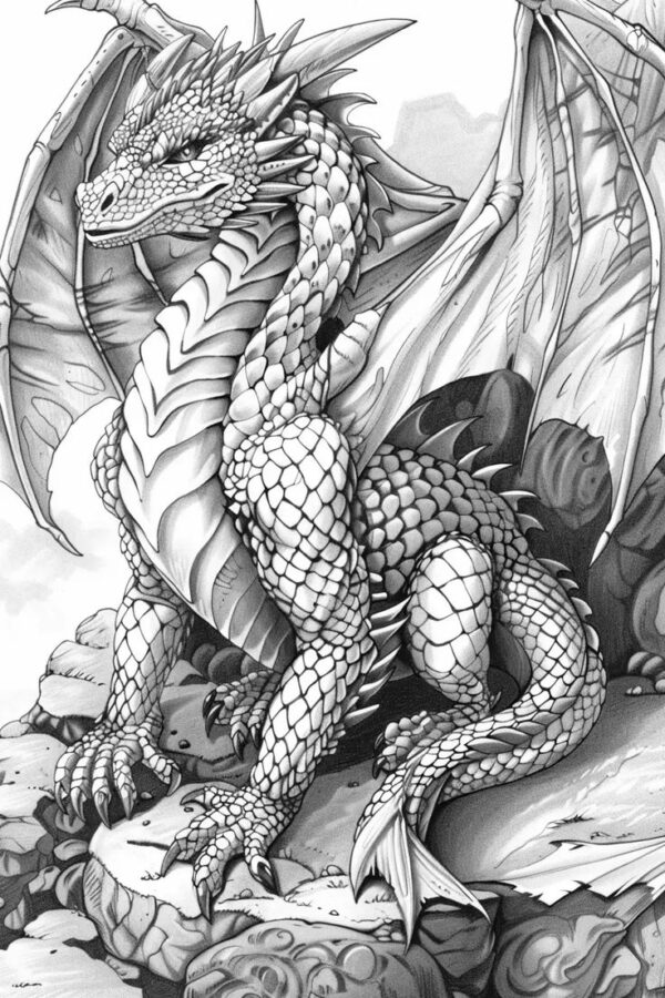 Dragon Coloring Pages Free Printable