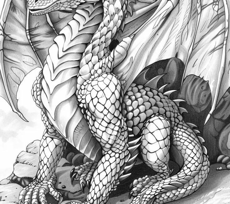 Free Printable Dragon Coloring Pages For Kids Adults Storiespub