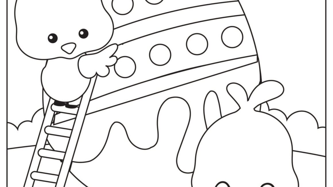 Free Printable Easter Coloring Pages Crafty Morning