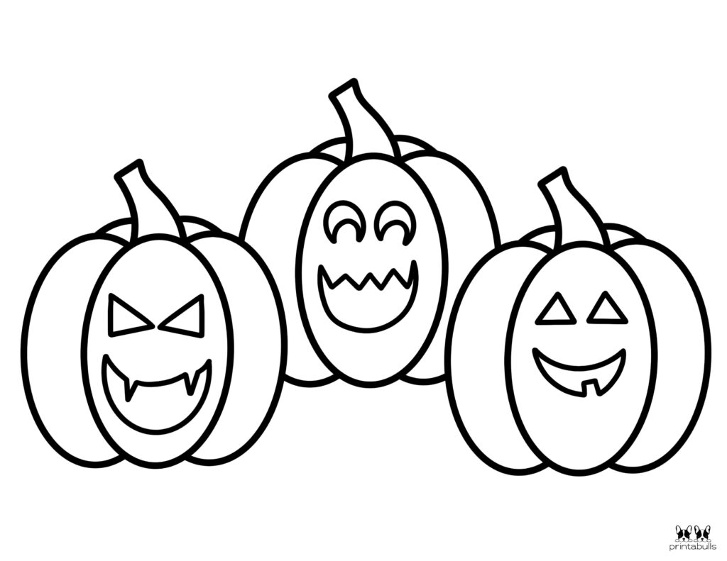 Pumpkin Printable Coloring Pages