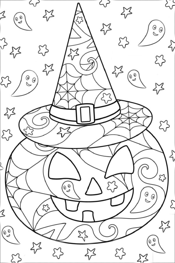 Coloring Pages For Halloween Printable