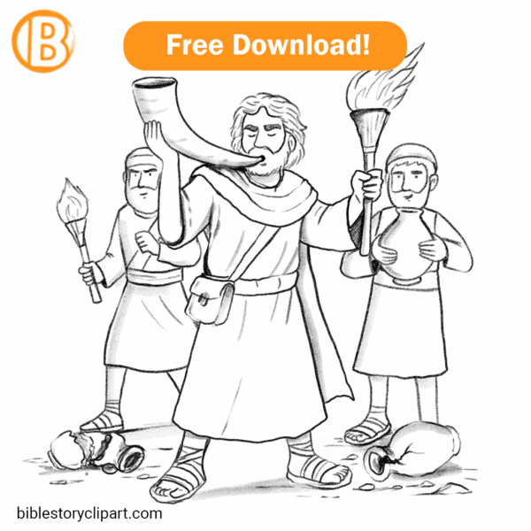 Free Printable Coloring Pages Gideon
