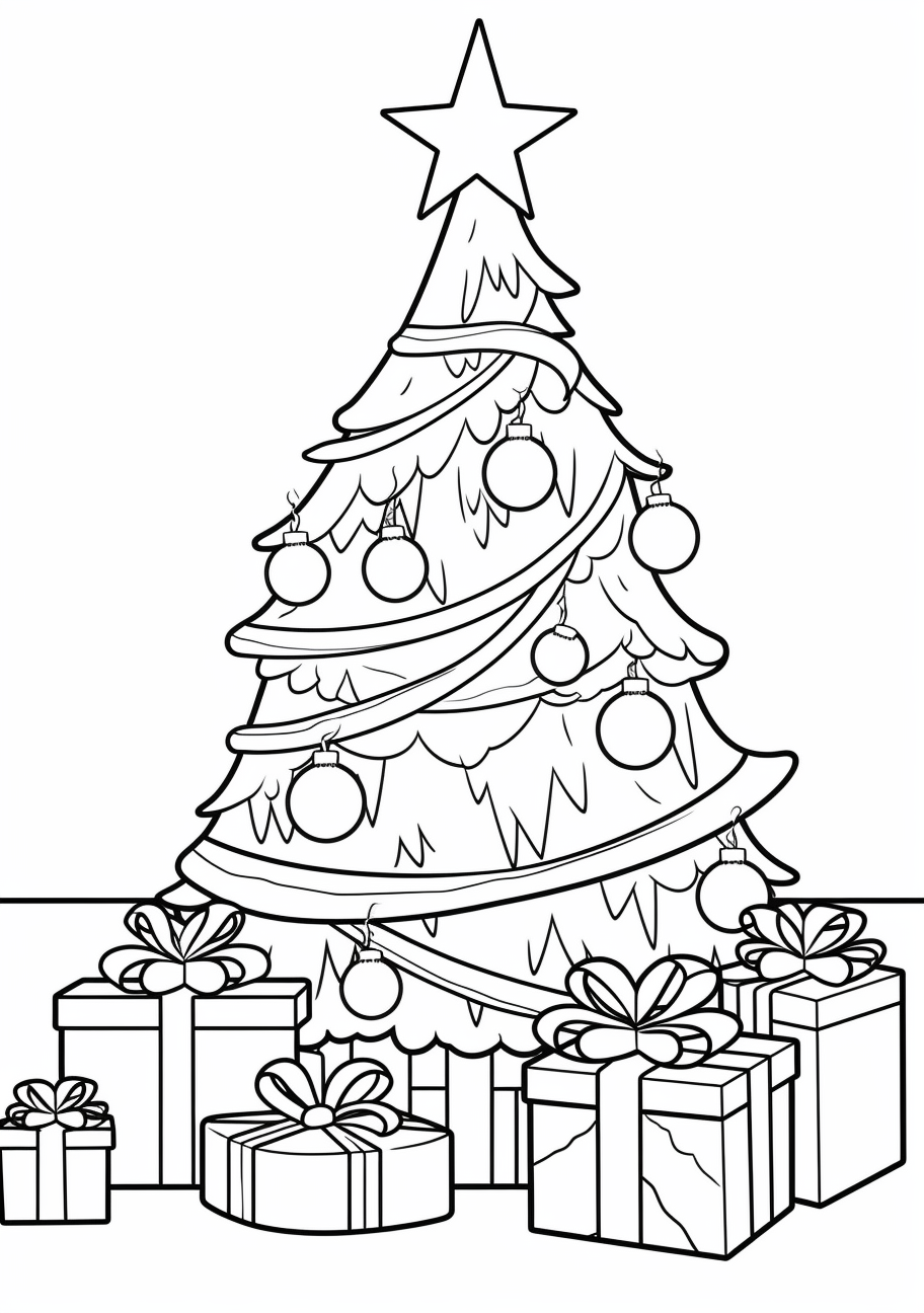 Christmas Coloring Pages Printable Cute