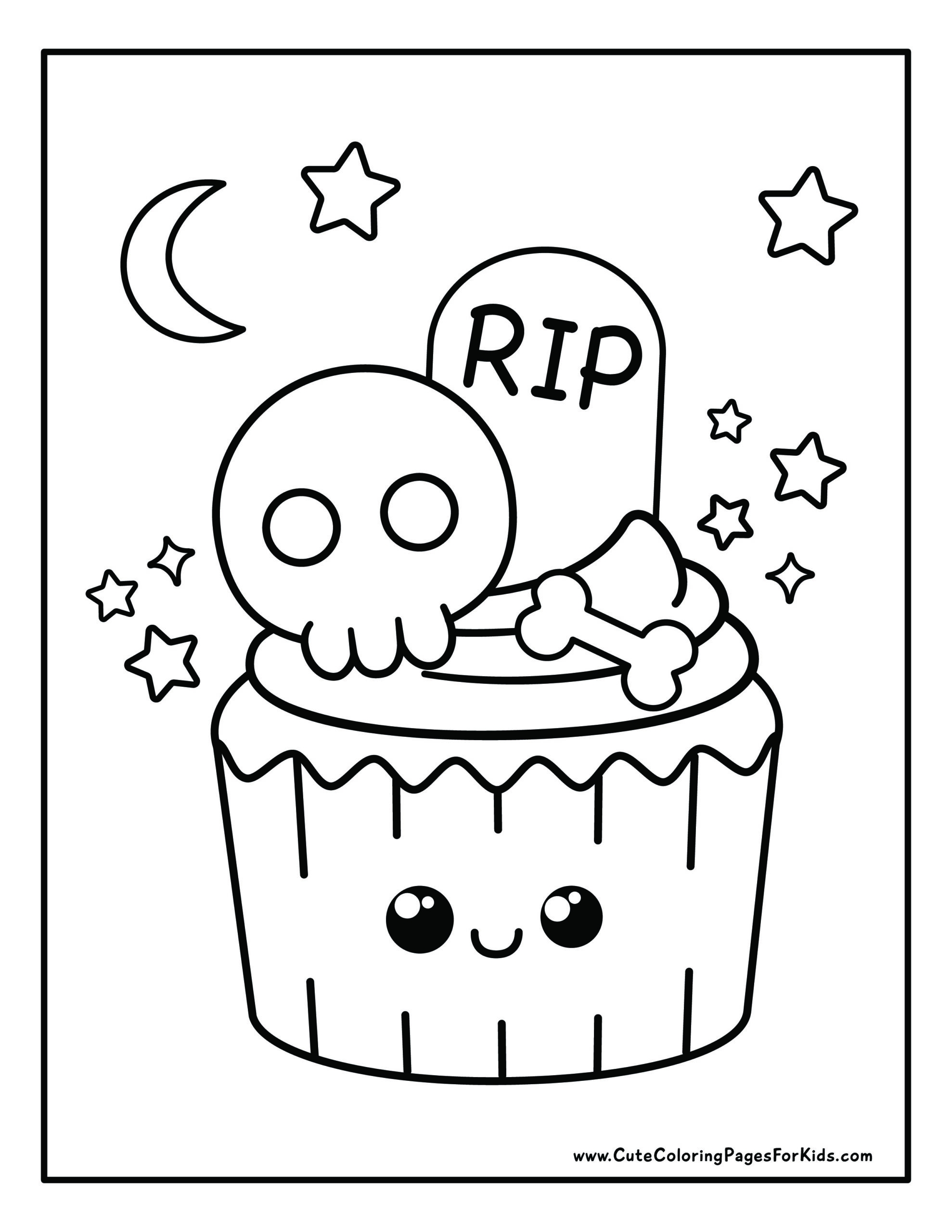 Halloween Printable Color Pages