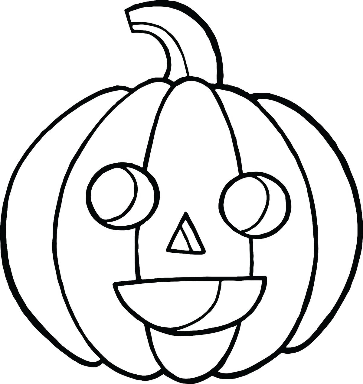 Toddler Halloween Coloring Pages Printable