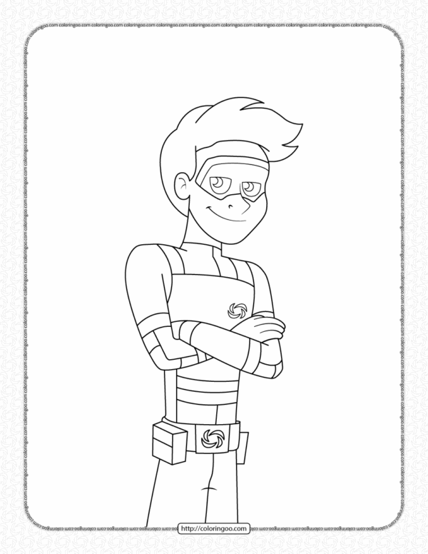 Henry Danger Printable Coloring Pages