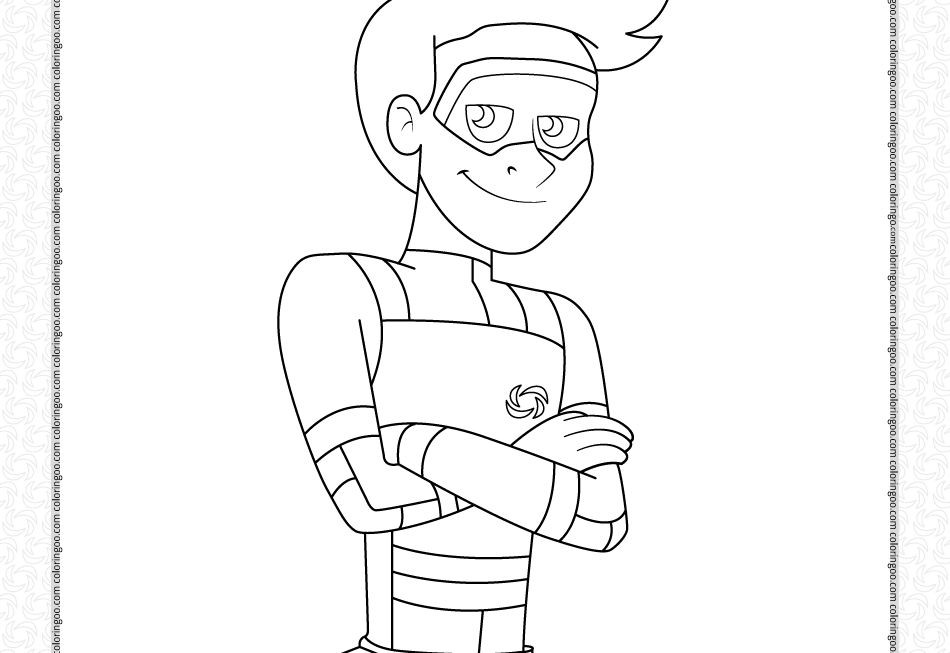 Henry Danger Pdf Coloring Page For Kids