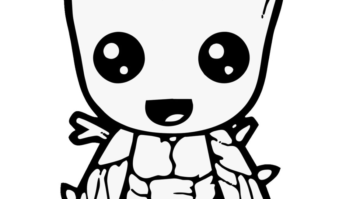 I Am Groot Coloring Pages For Kids 100 Free And Easy Printables