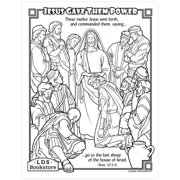 Free Printable Coloring Pages Disciples