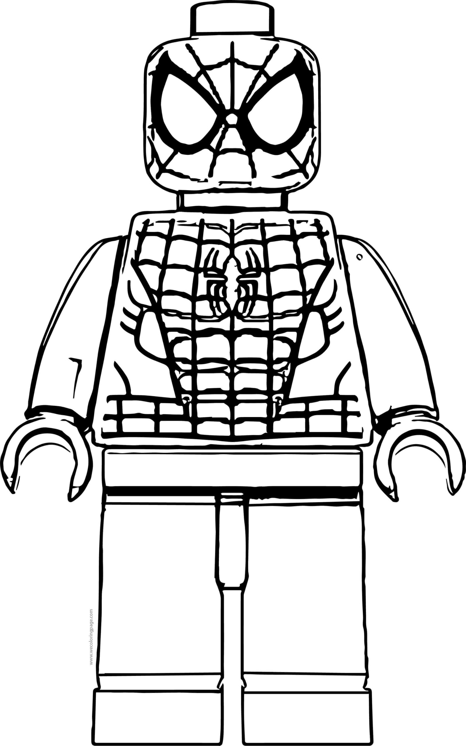 Spiderman Printable Coloring Pages