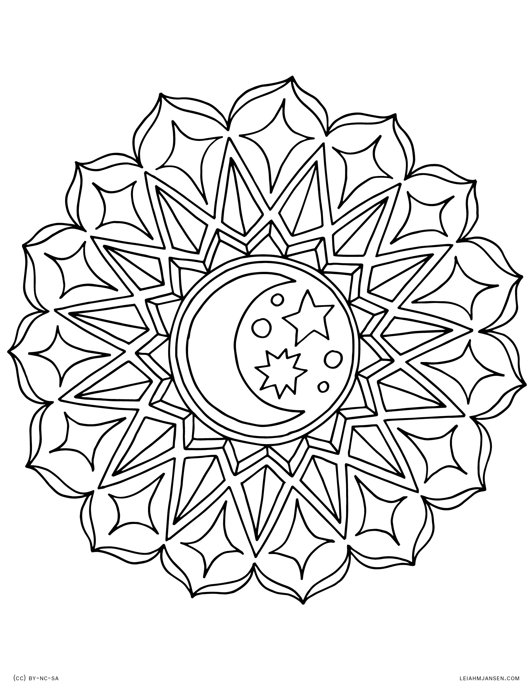Mandala Coloring Pages Printable