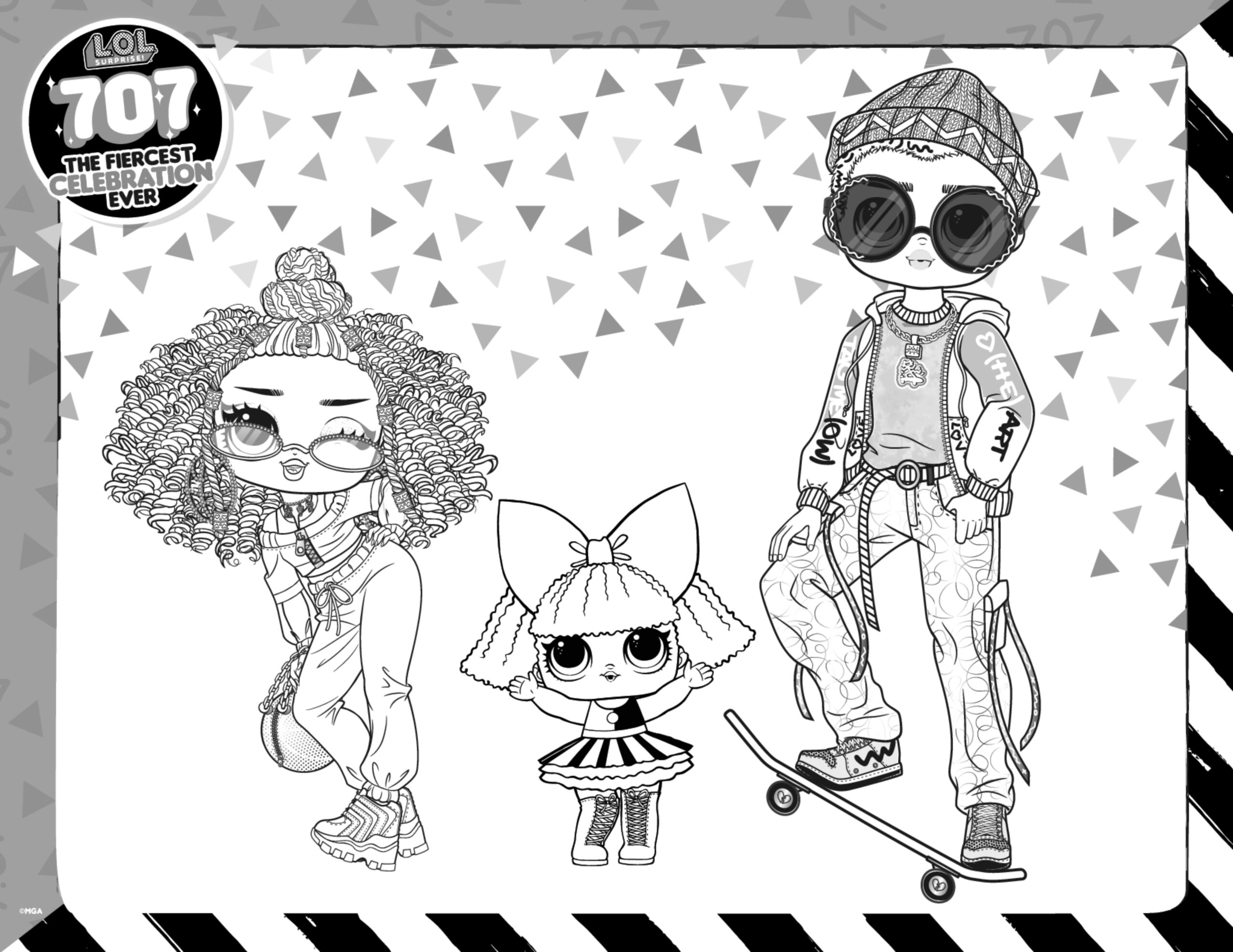 LOL OMG Coloring Pages YouLoveIt