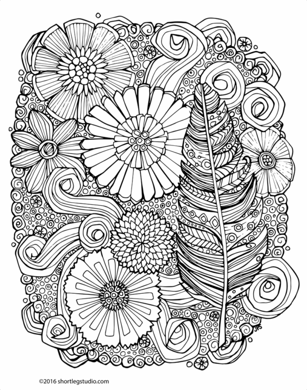 Meditation Coloring Pages Printable