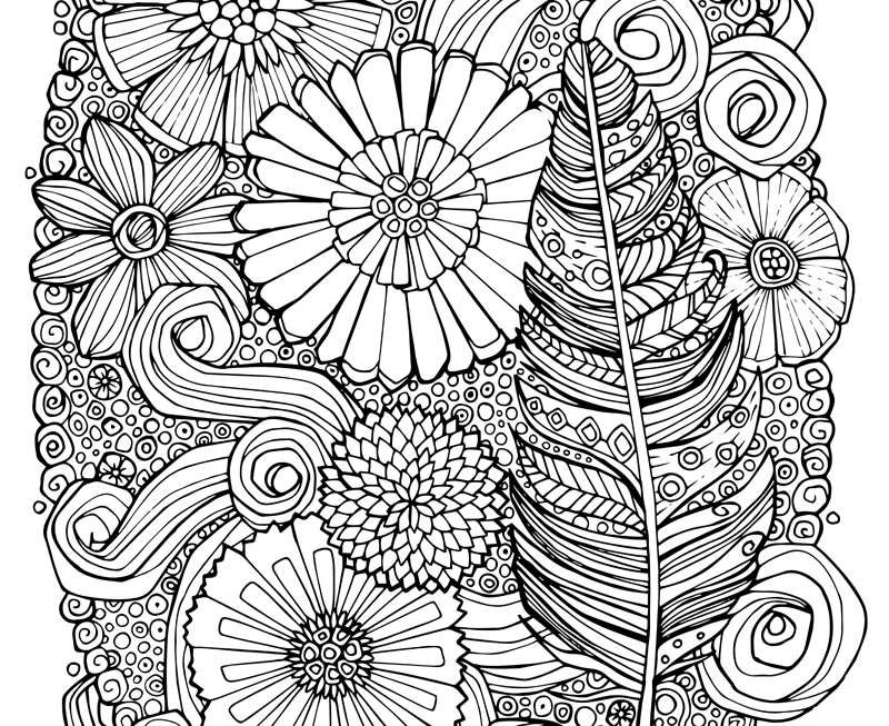 Meditative Coloring Sheets Short Leg Studio