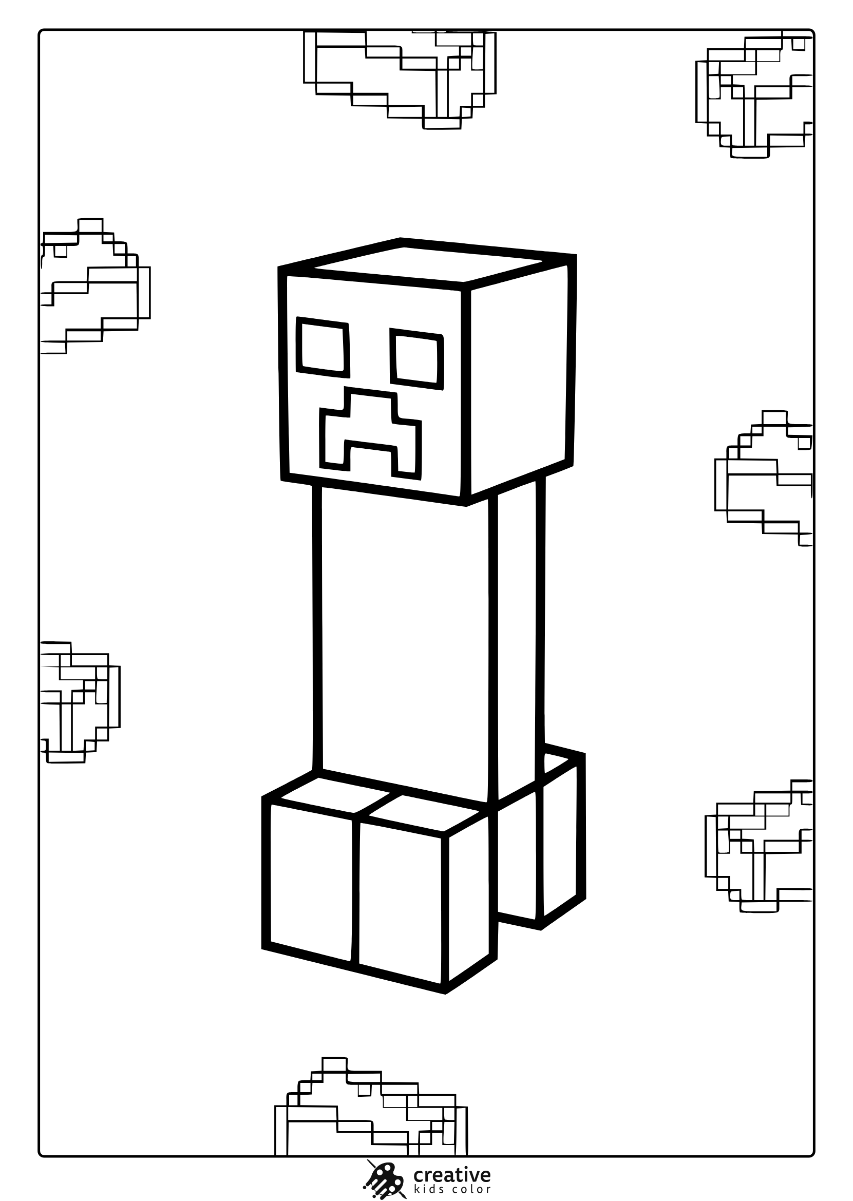 Minecraft Coloring Pages Printable Free