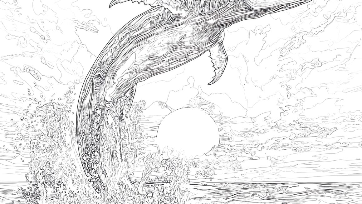 Mosasaurus Coloring Page Coloring Pages Mimi Panda