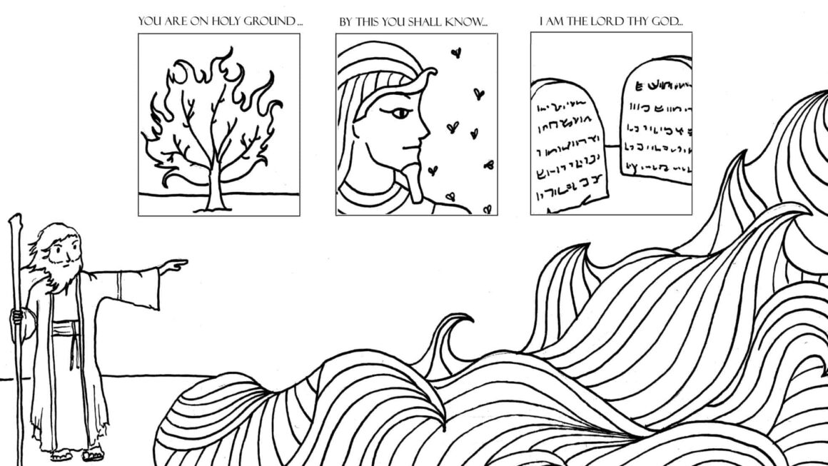 Moses Coloring Page